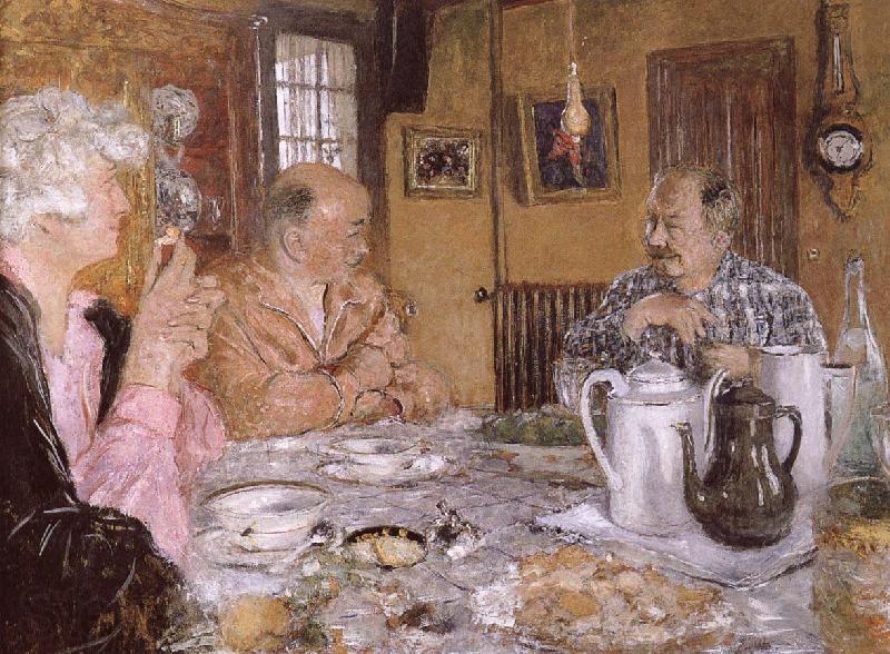 Edouard Vuillard Breakfast France oil painting art